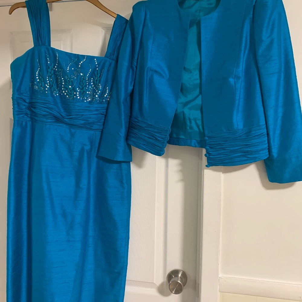 Condici mother of the bride/groom dress and hat